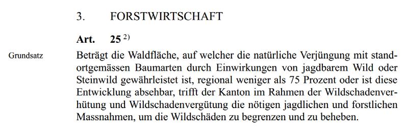 10 Sonderjagd: Wildtierbiologisches Gutachten für das Bau-, Verkehrs- und Forstdepartement (BVFD) Graubünden Zu den forstwirtschaftlichen Aspekten sei auf die diesbezüglichen Ausführungen des AWN im
