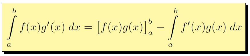 Produkt f() g () besteht, bei dem g () einfach zu integrieren ist f () g() ebenfalls einfach zu
