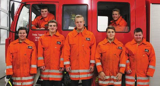 Es gibt immer noch genügend interessierte Jugendliche, die ihre Freizeit in den Dienst der Feuerwehr stellen.