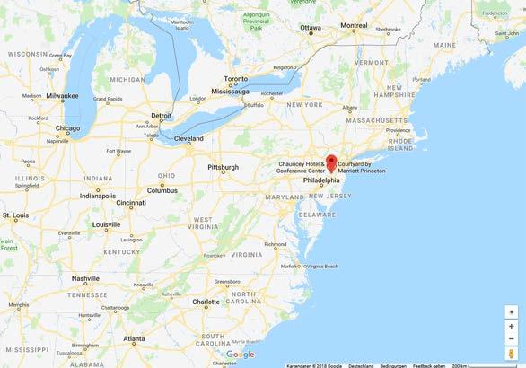 Princeton, USA Princeton liegt im Bundesstaat New Jersey an der Ostküste der USA, auf halber Strecke zwischen Philadelphia und New York.