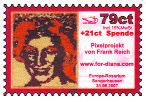 November 2007 hat dieser Postdienstleister eine Zuschlagsmarke zum Anlass Zur Erinnerung an Englands Rose - Diana" aufgelegt.