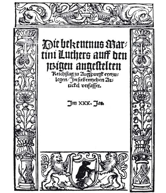 hiſto-ſtadtblick Seite 14 Schwabacher Artikel verabschiedet Schritt zur Reformation - Grundsätze des lutherischen Glaubens diskutiert I 1529 n der letzten Woche trafen sich prominente Vertreter der
