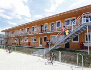 Ein weiteres großes Projekt war die Inbetriebnahme einer großen Unterkunft für unbegleitete minderjährige Asylsuchende (UMA) in Murr.