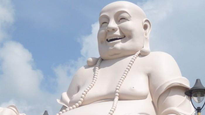 Buddha-Figur in der