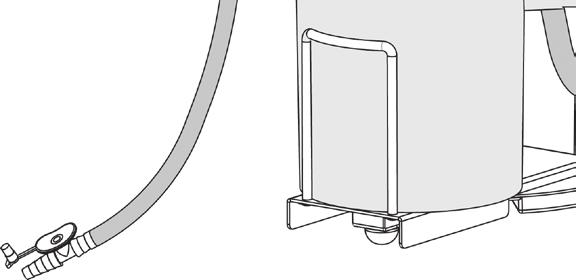 2 Zusammenbau des MediVac-Sekretbehälter-Systems MediVac -Beutel in den MediVac -Außenbehälter stecken. Behälter zu allen Seiten fest verschließen.