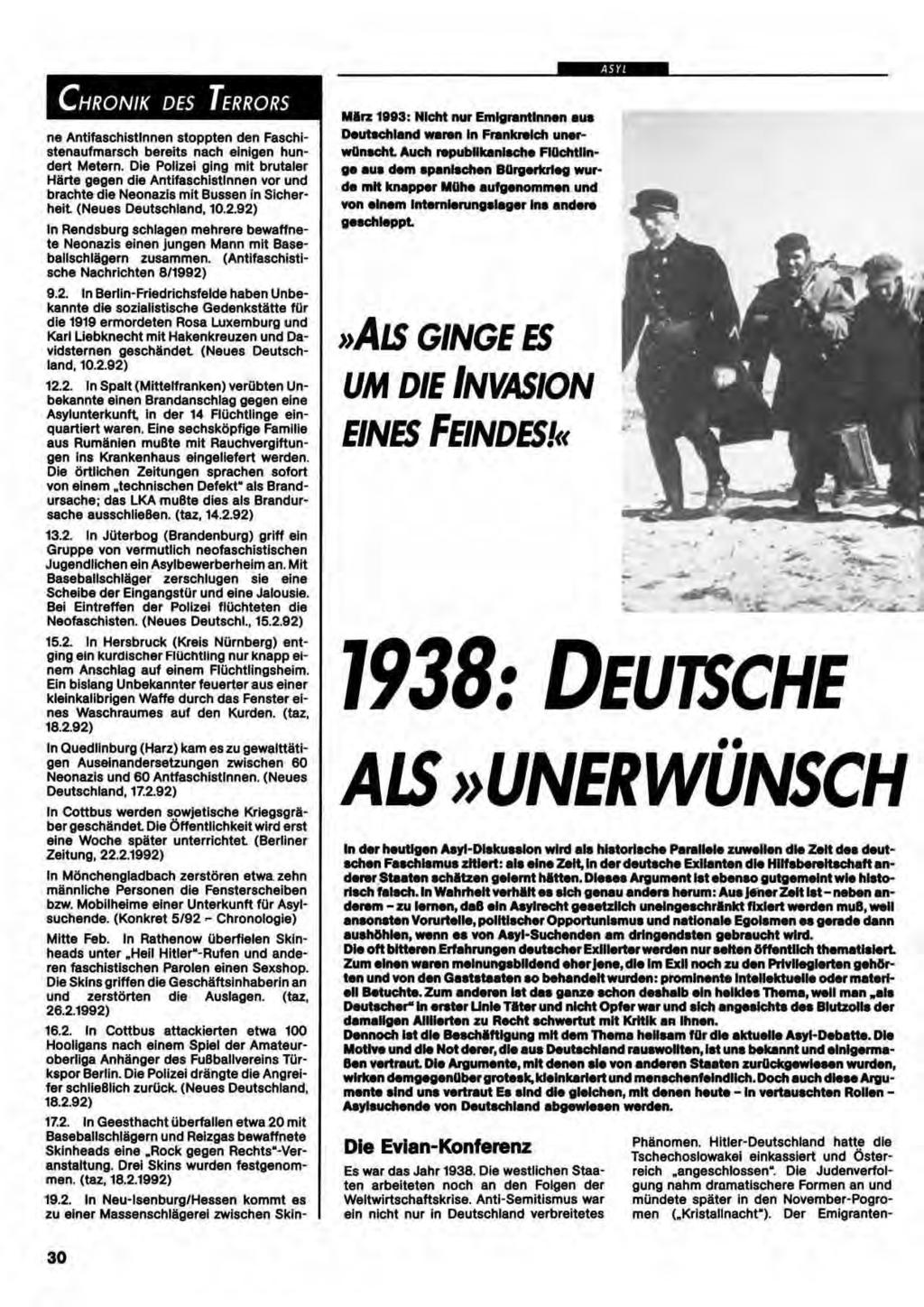 ASYL ne Antifaschistinnen stoppten den Faschistenaufmarsch bereits nach einigen hundert Metern.