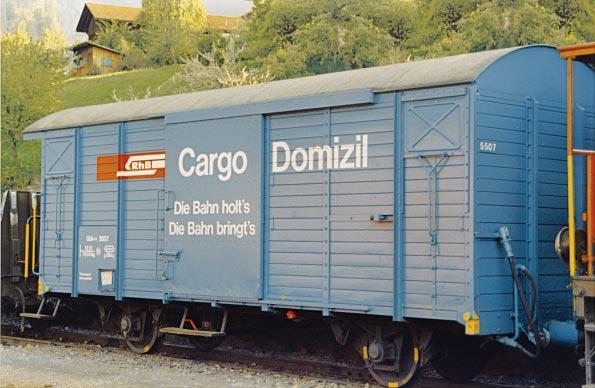 Mit diesem LGB-Wunschmodell beginnt eine neue Güterwagen-Serie nach RhB- Vorbild.