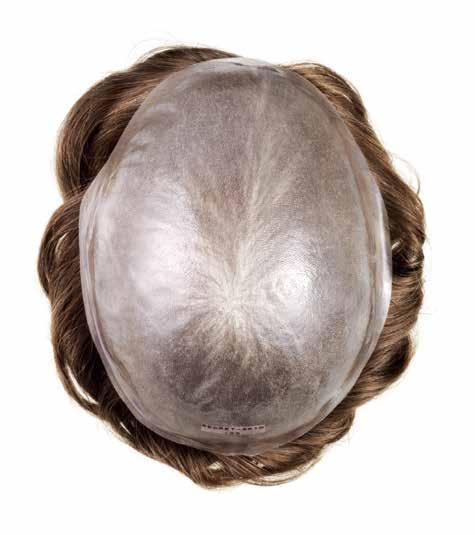 II. HAARSYSTEME SECRET-SKIN Stärke G6 0,12 mm SECRET HAIR HAIR 1 Dünne transparente PU-Folie, G6 SECRET-SKIN Dünne transparente