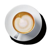 Die Qualität der Zutaten, wie Kaffeebohnen und frische Milch, sowie modernste Technologie sorgen für ein