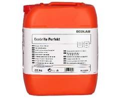 Hervorragende Waschergebnisse bei allen Waschbedingungen 042006 Ecorite Perfekt flüssiges Bleichmittel ph 0.9 Geb. 20 kg Geb. 108.