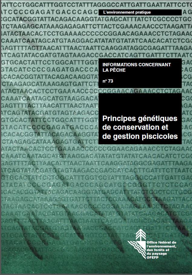 Vorgeschichte / Kontext - Publikation 2002 - Erste Synthese - Methoden mit «grobem» Auflösungsvermögen - Allgemeine Prinzipien: Laichfischfang
