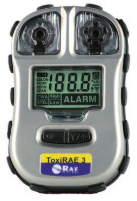 Präzise und zuverlässige Gasdetektoren ToxiRAE 3 Eingas-Überwachungsgerät für CO oder H2S D etektor mit geringsten Betriebskosten auf dem Markt R obustes Stahlgehäuse für raue Umgebungen B