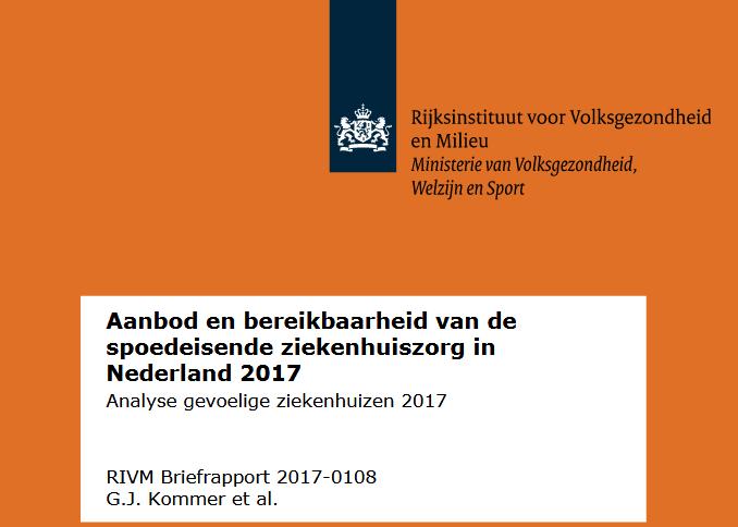 Niederlande: Systematisches Monitoring der Erreichbarkeit Bevölkerungsdichte: NL: 413 / km 2 D: 232 / km 2 Indikator: Zeit vom Notruf bis Ankunft Krankenhaus Standard: 45 min 99.