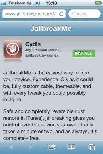 aktuell Sicherheit Jailbreak-Exploit gefährdet iphones Seit Anfang Juli lassen sich über die Website Jailbreakme.