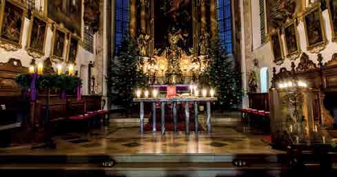 Gottesdienste Theresienkloster Samstag, 24. Dez. HEILIGER ABEND 15:00 Uhr Christmette Sonntag, 25. Dez. HOCHFEST DER GEBURT DES HERRN - WEIHNACHTEN 9:30 Uhr Messfeier Montag, 26. Dez. ZWEITER WEIH- NACHTSTAG und hl.