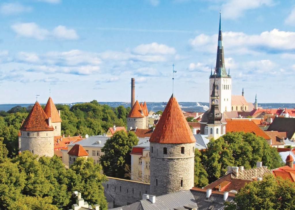 BALTIKUM Litauen Lettland Estland Baltische Hauptstädte und Kurische Nehrung 8-tägige Gruppenreise inkl. Flug ab/bis Frankfurt/M.