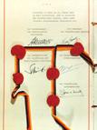 Januar 1963 Urschrift des Vertrags über die deutschfranzösische Zusammenarbeit ( ) B. Verteidigung I. Auf diesem Gebiet werden nachstehende Ziele verfolgt: 1.