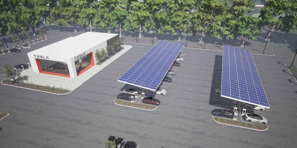 Ladepark von Tesla In Norwegen wird der größte Supercharger-Standort Europas entstehen, wie Tesla gegenüber dem Branchendienst NRK bestätigt hat.