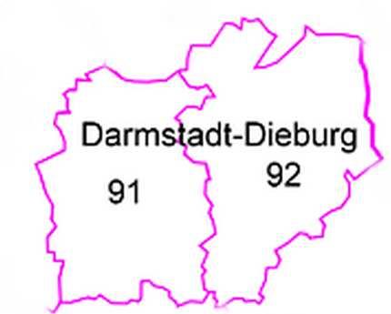 Darmstadt-Dieburg regionale Diskussionsgrundlagen Schützenkreis 91 Darmstadt 2394 Mitglieder 682 Wettkampfpassinhaber 20 Vereine Schützenkreis 92 Dieburg 2990 Mitglieder 806