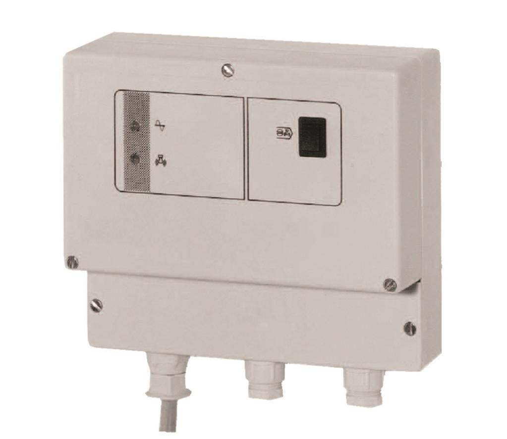 Gebäudetechnik: Entwässerung Alarmschaltgeräte für Pumpen ohne ATEX AS 0/AS 1/AS 2/AS 4/AS 5 Pos. E50 Teile-Benennung Alarmschaltgerät AS 0 Mat.-Nr.
