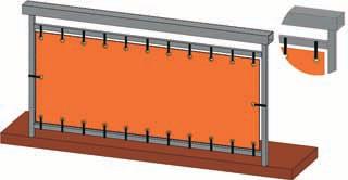 Die Balkonbespannung aus Markisenstoff erfüllt idealer Weise die Aufgaben: Balkon Sichtschutz und Balkon Windschutz.