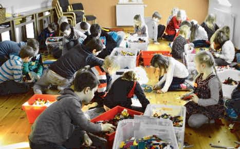Gemeindeleben -5- JA, im nächsten Jahr wieder! Rückblick auf unsere 1. Legotage Vom 13.- 15.