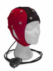 Waveguard EEG-Hauben stehen in sechs Größen, von 36 bis 61cm Kopfumfang und in unterschiedlichen Farben zur Größenunterscheidung zur Verfügung.