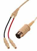 breites Spektrum an Anwendungen eingesetzt werden. ternimed.de/produkte/kabel/5pol-stecker Geschirmtes 1-Kanal EMG Elektrodenkabel mit 5pol.