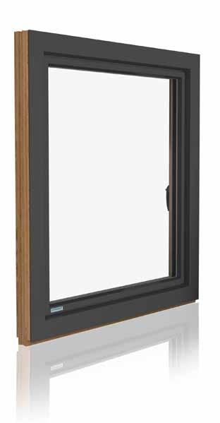 Die neue Aluschale des Kunststoff/Aluminiumfensters BW87C ist der Aluschale unseres Holz/Aluminiumfensters HA87 / HA97 nachempfunden und sorgt dadurch für ein harmonisches äußeres