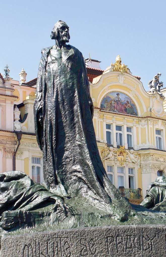 Menschen der Reformation - Jan Hus Jan Hus wurde 1371 als Kind einer armen böhmischen Familie geboren. Er studierte Philosophie und Theologie in der Hauptstadt Prag, die, wie ganz Böhmen, im 14.