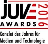 Kanzlei des Jahres für Medien und Technologie (JUVE Awards 2016) Häufig empfohlene IT- Praxis (JUVE Handbuch