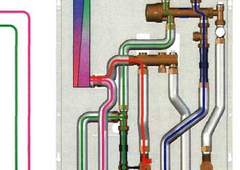 2- Leitersystem Übergabestation Heat Box Warmwasser Heizung Energiebilanzierung Projekt -