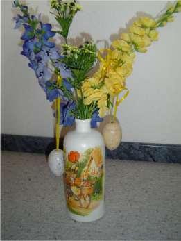 28 Frühjahrs-Vase mit Eiern