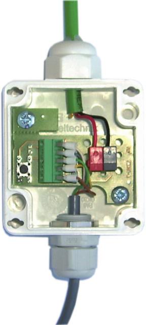 Wärmemengenzähler mit KNX-Interface 111 341 xx 5. Momentaner Durchfluss m³/h 6. Aktueller Verbrauchswert 7. Speicherwert zum Stichtag 8. Seriennummer 9.