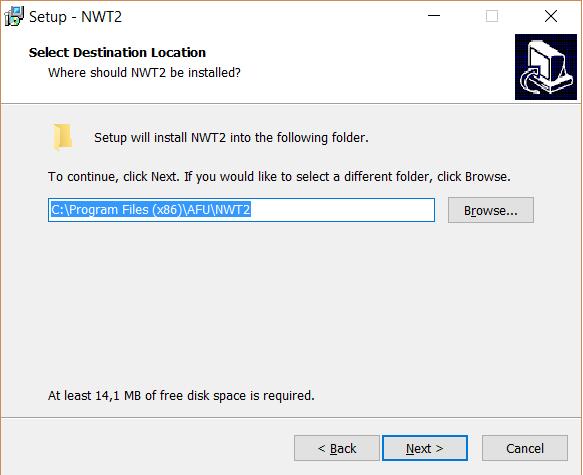 Installation der Software NWT2win/lin Die PC-Software wurde unter Linux in der Sprache C++ entwickelt.