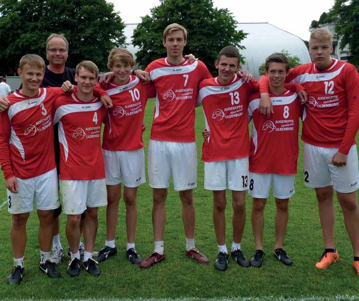 Von den Landesmeisterschaften 13 Die männliche U18 des SV Moslesfehn wurde neuer Niedersachsenmeister.