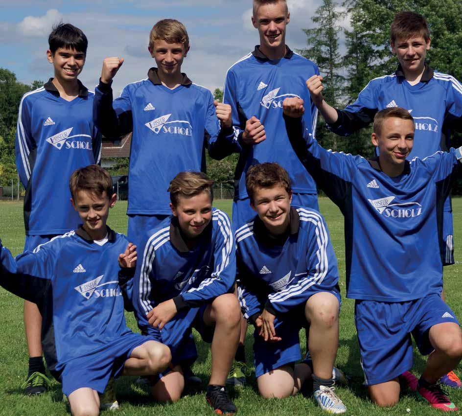 Von den Landesmeisterschaften 9 Ungeschlagen wurde die männliche U14 des Ahlhorner SV neuer Landesmeister.