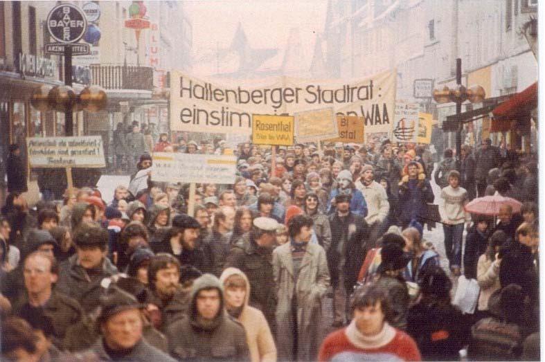 32 Schon am 11. Dezember 1981 befasste sich der Ortsbeirat des Stadtteils Rodenbach mit dem geplanten Standort der Wiederaufarbeitungsanlage.