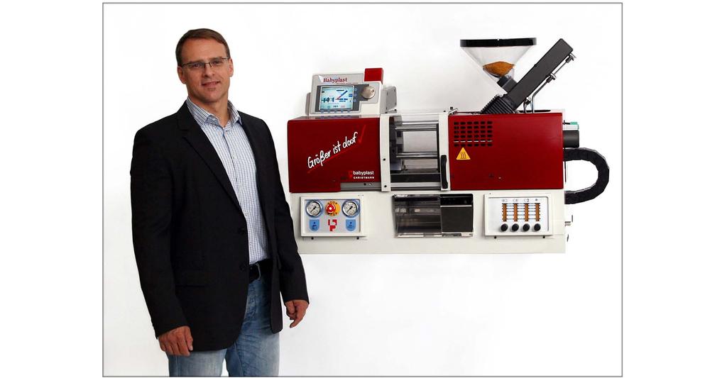 BU 1: Marc Tesche, Technischer Vertriebsleiter bei babyplast: Der LSR-Baukasten der babyplast bietet alle bekannten Vorteile größerer Lösungen.