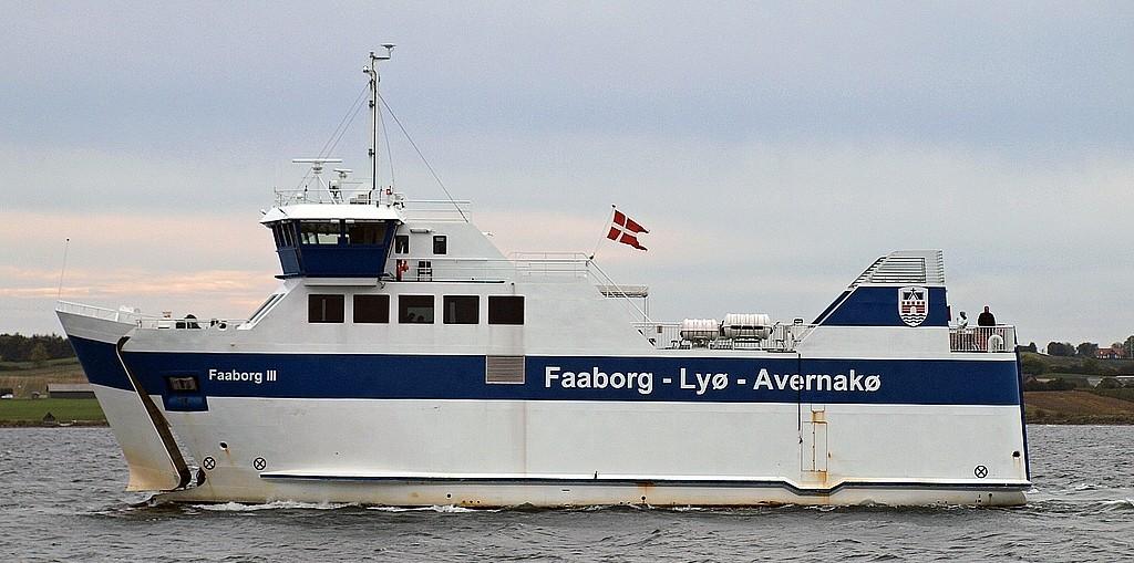 Schnappschüsse FAABORG III verlässt Faaborg zu einer Rundtour nach Lyø und Avernakø.