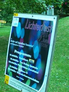 2 Stadtteilzeitung Fasanenhof Lichterfest beim Kinder- und Jugendhaus / Bürgergarten am 27. Juni 2014 Internetausgabe Zweites Lichterfest Fasanenhof Die Nacht der 1.