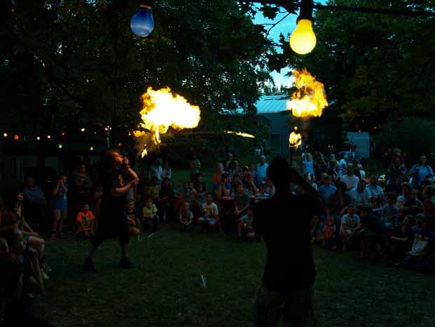 Lichterfest beim Kinder- und