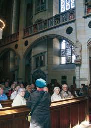 Die Tour führte weiter in die benachbarte Kleinstadt Kemberg. Die Kirche St. Marien befindet sich als 40. Station am Lutherweg in Sachsen-Anhalt.