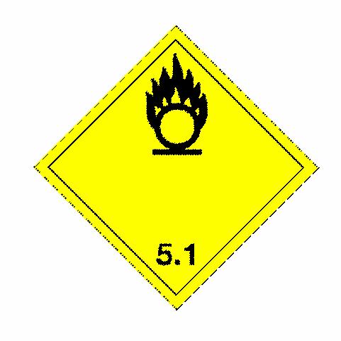 Gefahr der Klasse 3 Entzündbare flüssige Stoffe (Nr. 2.3) Giftige Gase Symbol (Totenkopf mit gekreuzten Gebeinen): schwarz auf weißem Grund; Ziffer «2» in der unteren Ecke (Nr.