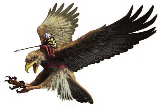 Abscheulicher Adler, Riesenadler Adler Dieser prächtige Raubvogel hat dunkles Gefieder. Nur die Federn an seinem Kopf sind von reinstem Weiß.