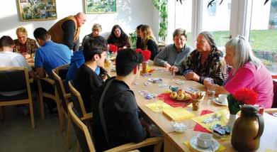 Die Klasse R10a betreute mit ihrer Klassenlehrerin Ulrike Kropac-Lehmann die Sammelstelle, die einen großen Zuspruch verbuchen konnte.