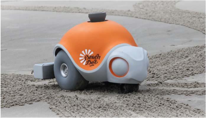 Service Robots wheeled and walking robots for challenging tasks BeachBot