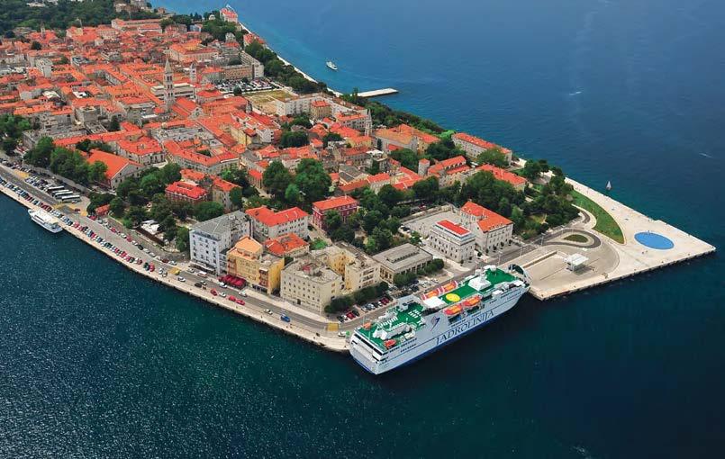 ZADAR Dalmatien Der Archipel von Zadar umfasst, wie viele andere Teile der kroatischen Küste auch, ein Gebiet mit unterschiedlichsten Naturschönheiten, die sich in unmittelbarer Nähe befinden.
