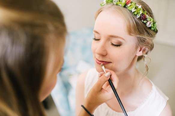 Braut Make-up Ich möchte Deine Augen zum strahlen bringen und all Deine