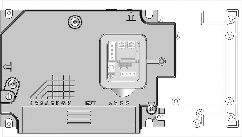 24 Einbau mit Renz-Adapter Standard Für die Montage des ASI11000 mittels Renz-Adapter (Adapter für Sprechgitter mit Verb.